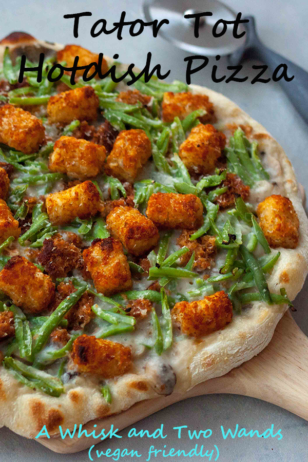 Vegan Tator Tot Pizza