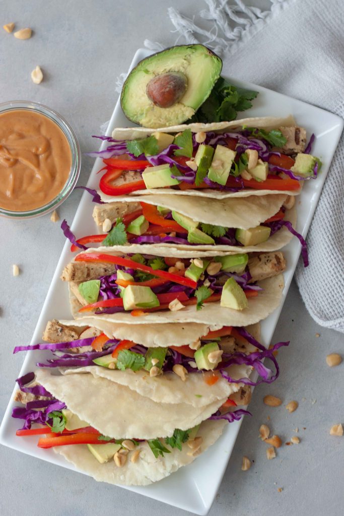 Vegan Thai Tacos