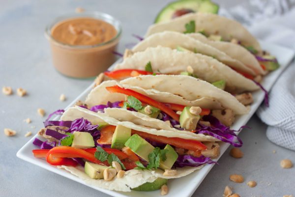 Vegan Thai Tacos