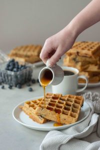 Maple Syrup Waffles