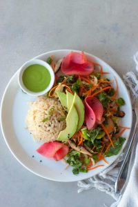 Plant Powered Asian Shroom Buddha Bowl