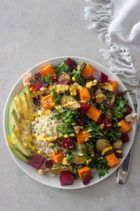 Can't Beet This Cauliflower Brusslin' Buddha Bowls