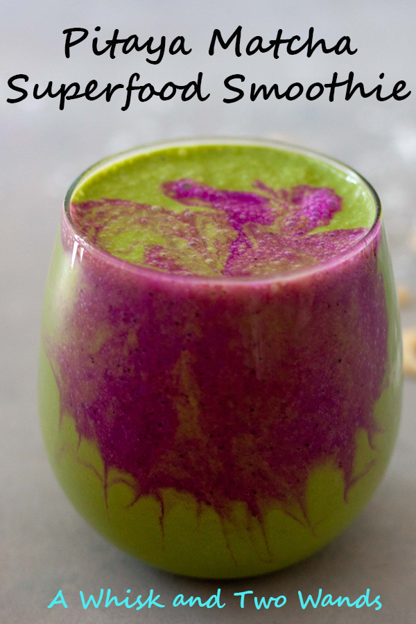 Pitaya Matcha Superfood Smoothie