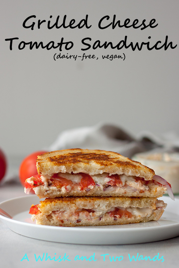 Grilled Cheese Tomato Sandwich