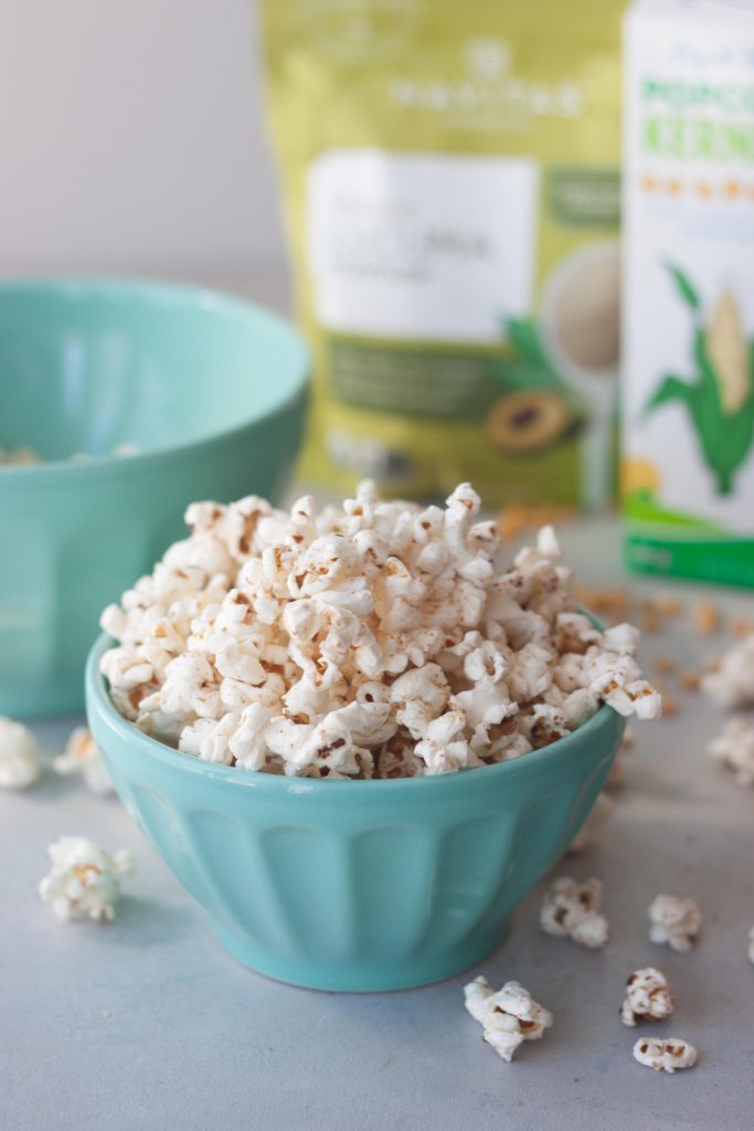 Lucuma "Caramel" Popcorn Healthier Caramel Popcorn