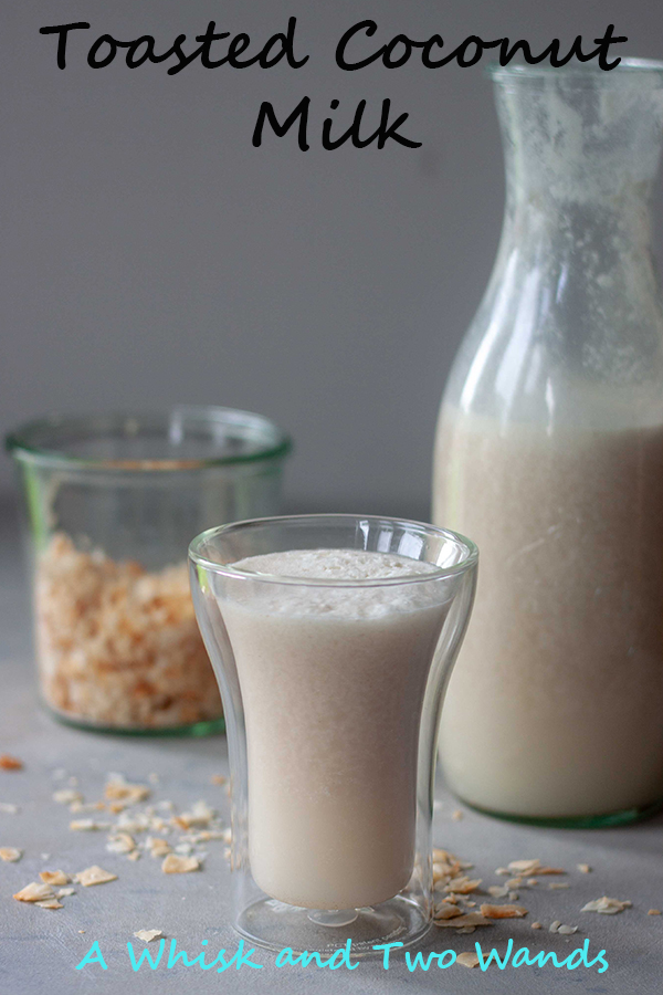 Rich, creamy, nutty, and a little toasty Toasted Coconut Milk is an addictly delicious coconut milk that will bring a whole new level of flavor to anything you add it to! Coffee, tea, smoothies, smoothie bowls, or soaking your mueli or oats the options are endless and it's sure to become a favorite.