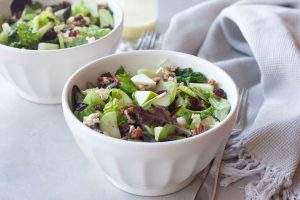 Apple Cranberry Maple Pecan Salad