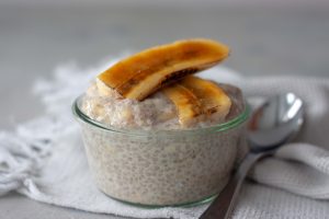 Banana Cream Pie Chia Pudding