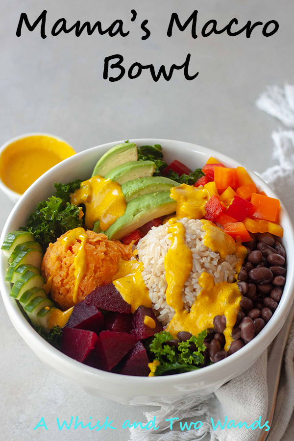 A delicious and nutritious bowl to fuel your day that's perfect for meal prepping, using leftovers, or even making for the family just because it's that good! Packed with as much color as there is flavor this whole food packed bowl is gluten free and vegan friendly.