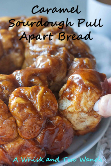 Entertaining or a relaxing cozy weekend in both are perfect for Caramel Sourdough Pull Apart Bread! It really doesn't get any sweeter than this upgrade twist on a classic staple that's been in our family and I'm happy to make and enjoy with my family. Dairy free and vegan friendly.