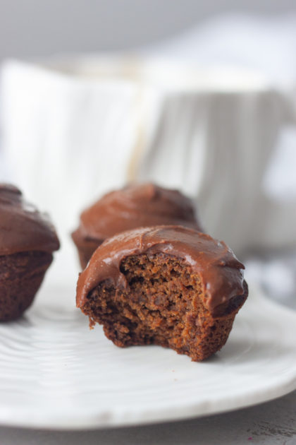 Mini Gingerbread Muffins