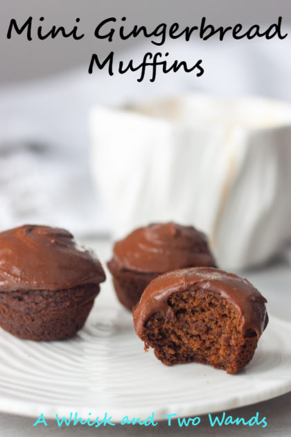 Simple to make, simple ingredients, and simply delicious! Mini Gingerbread Man Muffins are a healthy breakfast for the whole family, babies to adults! Gluten free and dairy free with a vegan option.