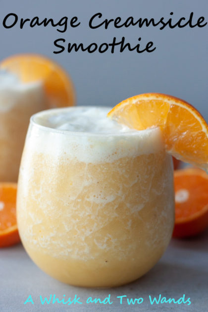 Simple delicious and refreshing Orange Creamsicle Smoothie is great for breakfast, snack, or even dessert! Gluten free and vegan friendly this smoothie only requires a couple ingredients but has optional additions to make it fully customizable for your taste and needs.