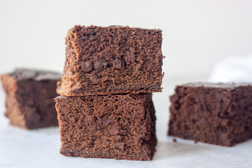 Stack of Bronana (Brownie Banana) Bread