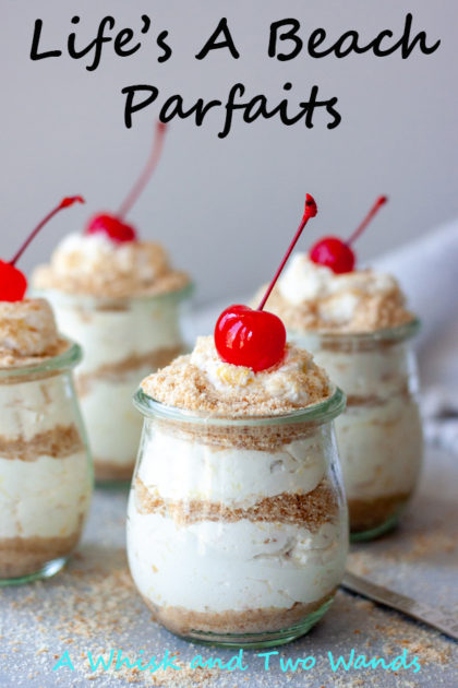 Life doesn't always go as planned but when it doesn't whip up a simple Life's A Beach Parfaits for a last minute treat or dessert to turn things around. All you need is 3-4 simple ingredients and a few minutes to help brighten things. Gluten free and vegan friendly.