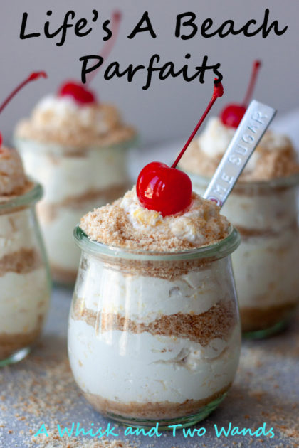 Life doesn't always go as planned but when it doesn't whip up a simple Life's A Beach Parfaits for a last minute treat or dessert to turn things around. All you need is 3-4 simple ingredients and a few minutes to help brighten things. Gluten free and vegan friendly.