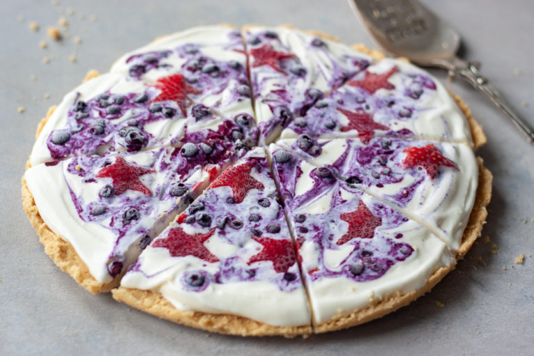 Summer Berry Ice Cream Pizza A Whisk And Two Wands