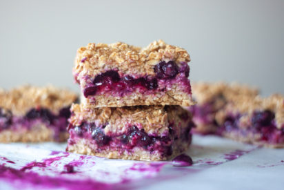 Blueberry Oatmeal Bars