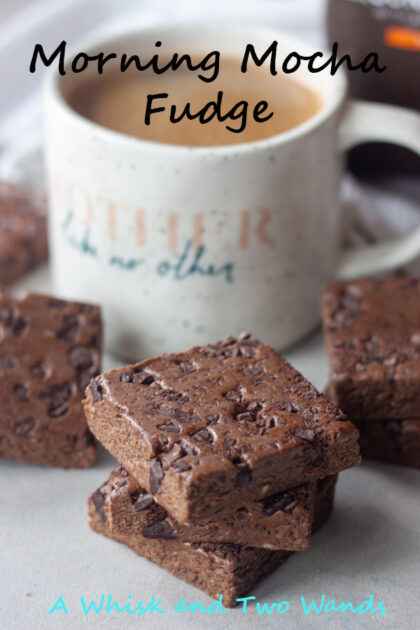 Make mornings better with Morning Mocha Fudge! A healthy vegan and gluten free friendly fudge made with 4-5 simple ingredients. Despite the name it also makes a delicious afternoon snack too.